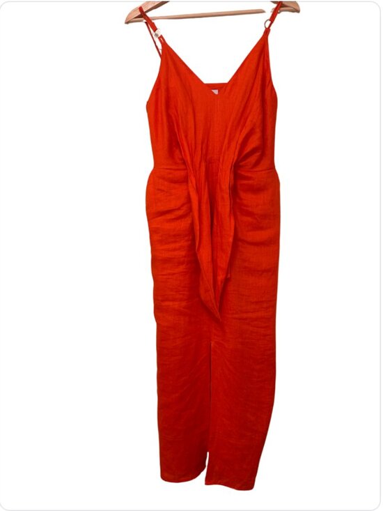 Reiss Dresses & Skirts - REISS Orange Linen dress